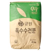 큐원 옥수수전분20kg non-GMO