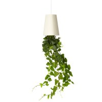 유럽 디자인 거꾸로 화분 (Boskke Flowerpot Sky Planter M white)