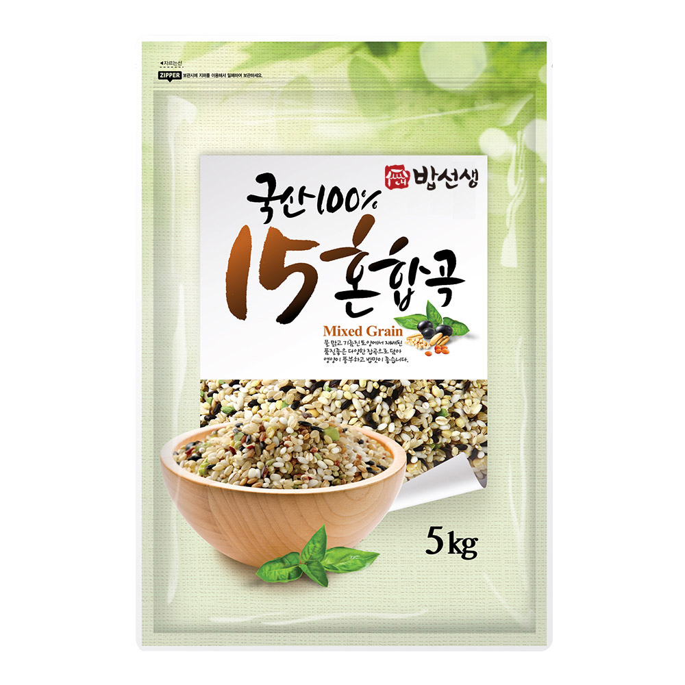 Korean 15-Grain Mixed Grains 5kg Multi-Grain