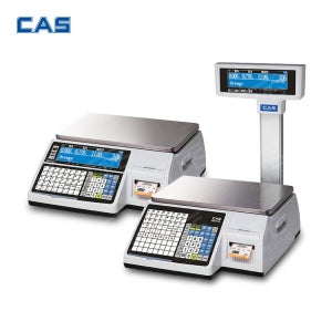 카스 유통형 라벨프린트 저울 CL5200 15kg (2g/5g) 벤치타입 모델선택
