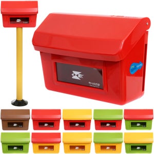 (동영상) 예쁜우편함 주택,상가,공장, 명절선물용우체통 실용우체통 컬러