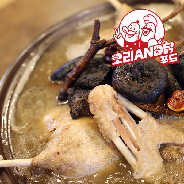 오리AND닭푸드 통오리 백숙 2kg 생오리 오리고기 초복 중복 말복 보양식