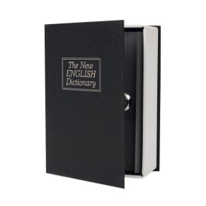 책금고 가정용 미니금고 비밀금고 인테리어 저금통 북세이프 블랙(소)