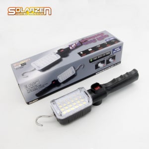 국산 쏠라젠 다용도 충전식 LED 작업등 SWL-240R1 / 2단계밝기조절 아답터포함