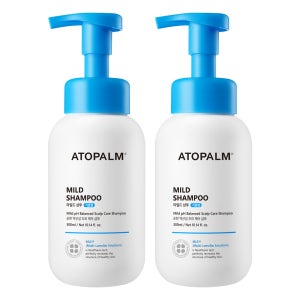 아토팜 마일드 샴푸 300ml (거품형) X 2개 약산성 안심 저자극 아기 샴푸