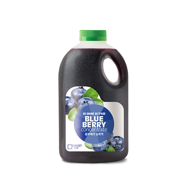 스위트컵 <b>블루베리 농축액</b> 2kg