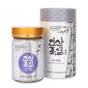 인산죽염 9회 자죽염 분말 240g