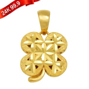 [골드모아]순금 메달 11.25g 24k [ 행운 클로버 ]