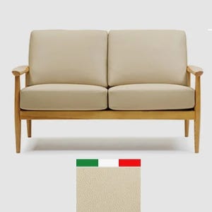 헤리스-2인천연가죽소파(베이지)