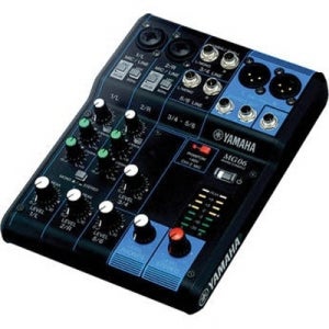 MG06 / MG-06 / YAMAHA / 야마하 / 믹서 / 6채널 / 2 Mic Inputs / 2 Band EQ (MG06)