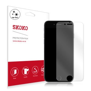 스코코 아이폰6S 플러스 고투명 액정보호필름 2매