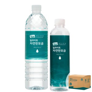 일라이트 자연한모금 물애담 알칼리수 음료 1Lx9병+500mlx20병 미네랄밸런스워터