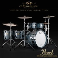 Pearl Masterworks Series Drum Shell Pack (쉘팩구성, 심벌,하드웨어 미포함)