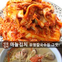 영동김치쇼핑몰 국내산 칼국수 마늘 겉절이 김치 2kg 명동맛집