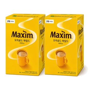 동서식품 맥심 모카골드 커피믹스 420T(210Tx2개)