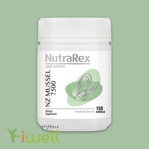 뉴질랜드 <b>뉴트</b>라라렉스 초록입홍합 7500mg 150캡슐 그린머슬