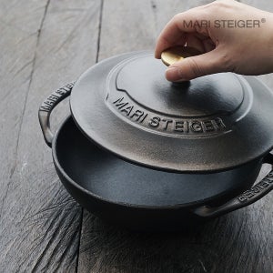마리슈타이거 무쇠주물냄비 베이비웍 18cm (주물뚜껑)
