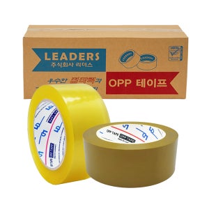 국산 박스테이프 투명 미색 48mm X 50m 50EA