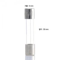 유리관 휴즈 퓨즈 30mm Glass Tube Fuse 250V 5A (220V) 중 中