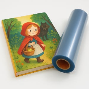 책 싸는비닐 포장지 교과서 만화책 비커버 필름 포장 반투명 35x25cm 50장