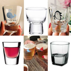 예쁜소주잔6p 사케잔 유리컵 유리잔 술잔 맥주잔 물컵