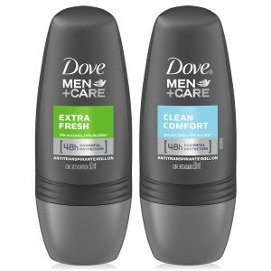 도브 데오드란트 롤온 50ml 2개 남자 겨드랑이 땀 냄새 제거