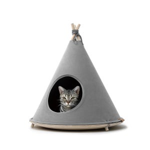 인히어런트 초코텐트 강아지 고양이집