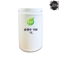 노루페인트 순앤수 100 친환경 내부용 수성페인트 1L 무광 화이트1