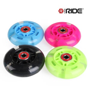 타맥스 킥보드 LED 발광바퀴 78mm 뒷바퀴 호환가능 휠 교체용 키즈