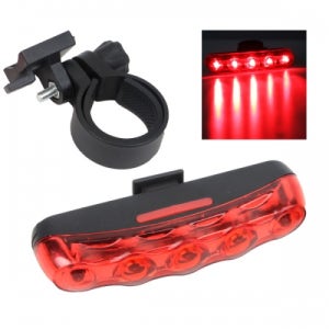 5구 LED 강력 자전거 후미등