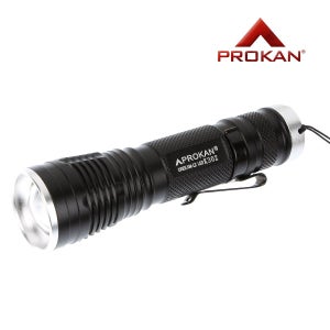 프로칸 LED 손전등 줌라이트 후레쉬 K302 CREE XM-L2 단품(배터리 미포함)