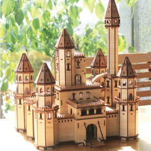 [나무모형 / 건축모형] Fairy Tale Castle