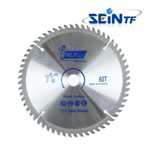 세인티에프 원형톱날 180mm 60T 목공 목공용 목재용 초경 팁쏘 톱 날