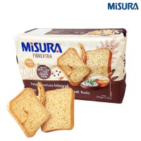 MISURA 미주라 통밀 토스트 비스켓 320G 저칼로리 쿠키 크래커