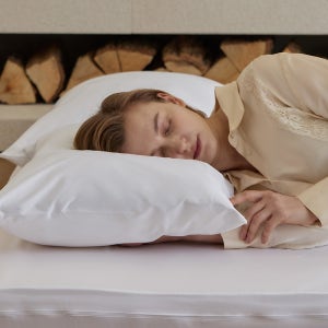 프로텍트어베드 유아 KC 진드기방지 알러지케어 호텔 방수 베개커버 화이트 30X50