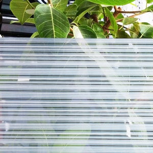 창문시트지 윈도우필름 GM스트라이프 화이트 (POV-88011)