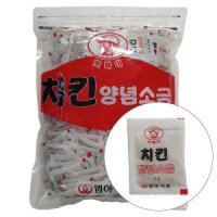 뽀빠이 범아 치킨양념소금 3gx200개 일회용소금 치킨소금