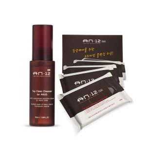 닥터에이엔 AN12 항문세정제 청결제 클렌저 50ml+항문티슈50매 세트 청결제 클렌저 전용워셔