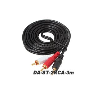프리미엄 3.5ST TO 2RCA 케이블 3M 오디오