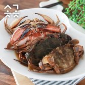 시골친척 간장 돌게장 1.7kg  택배 배달