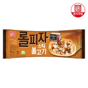 [한성기업] 롤피자스틱 불고기 80g 빵/불고기/치즈/콤비네이션/간식