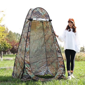 원터치 캠핑 샤워텐트 1인용 간이 탈의실 화장실