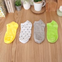 DOT ANKLE SOCKS 도트 하트 발목양말 WOMEN