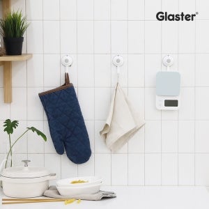 글라스터 무타공 후크걸이 벽걸이 모자걸이 후크고리 3p