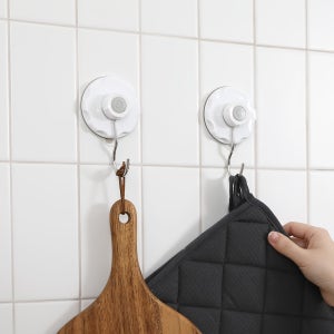 글라스터 다용도 스텐 와이어 훅걸이 후크 걸이 세트(2pcs) 도어 벽 고리