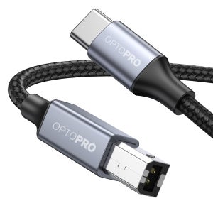 옵토프로 USB B to C타입 삼성 HP 캐논 복합기 프린터 케이블 1M
