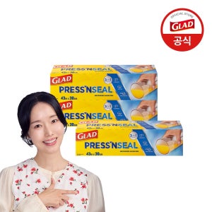 [10% 슈퍼적립] 글래드 이정현 매직랩 점보형 샌드위치 커피 주방랩 4340x30cm, 3개