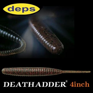 뎁스 데스아더 4인치 DEATHADDER 배스웜 소프트베이트 배스루어