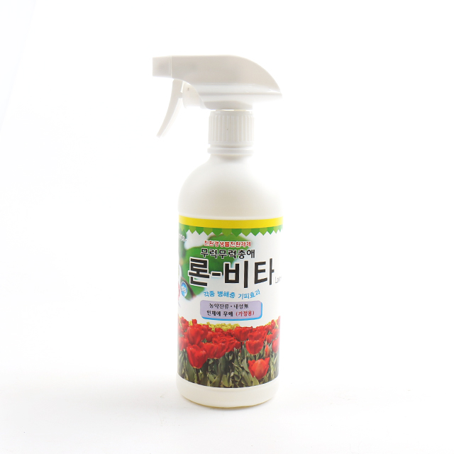 갑조네 론비타(바이오킬) 500ml 진딧물 응애 벼멸구 환경친화 종합살충제 <b>식물추출물</b> 자연유래성분 병충해 기피