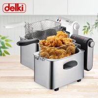 델키 윤식당 전기튀김기 업소용 가정용 DKR-113